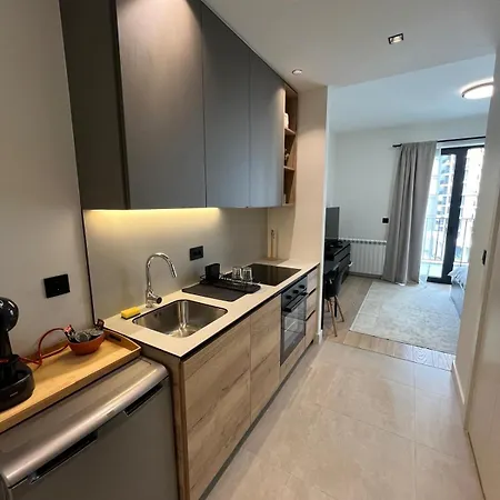 Bw Simfonia 407-whit Free Garage Parking Apartment Belgrade